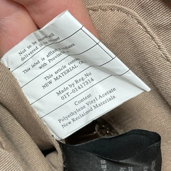 David Jones Vegan Leather Satchel Bag. - Picture 9 of 16